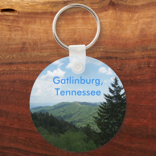 スモーク素晴らしの山 キーホルダー (正面)