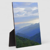 スモーク素晴らしの山 フォトプラーク (側面)