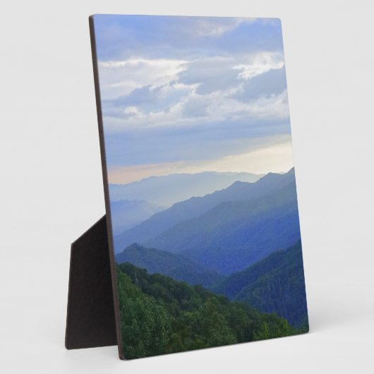 スモーク素晴らしの山 フォトプラーク (側面)