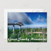 スモーク素晴らしの山 ポストカード (正面/裏面)