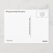 スモーク素晴らしの山 ポストカード (裏面)