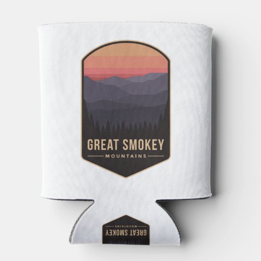 スモーク素晴らしキーマウンテンズナショナルパークグッズ 缶クーラー (裏面)