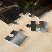 スモーク素晴らしキーマウンテンズナショナルパークノースカロライナ ジグソーパズル (側面)