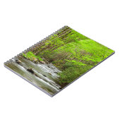 スモーク素晴らしキーマウンテンズナショナルパークノースカロライナ ノートブック (左側)