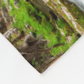 スモーク素晴らしキーマウンテンズナショナルパークノースカロライナ フリースブランケット (角)