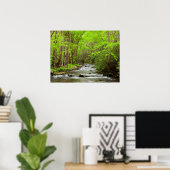 スモーク素晴らしキーマウンテンズナショナルパークノースカロライナ ポスター (ホームオフィス)