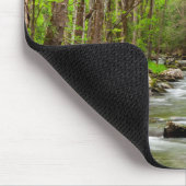 スモーク素晴らしキーマウンテンズナショナルパークノースカロライナ マウスパッド (コーナー)