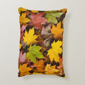 スモーク素晴らしマウンテンズウッドランドファウン アクセントクッション (裏面(縦))