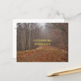 スモーク素晴らしマウンテンズガトリンバーグテネシー ポストカード