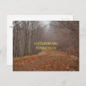 スモーク素晴らしマウンテンズガトリンバーグテネシー ポストカード (正面/裏面)