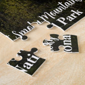 スモーク素晴らしマウンテンズナショナルパーククリンマンズドーム ジグソーパズル (側面)