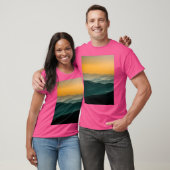 スモーク素晴らしマウンテンズナショナルパークスモークマウンテン Tシャツ (ユニセックス)