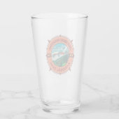 スモーク素晴らしマウンテンズナショナルパークレトロコンパス タンブラーグラス (裏面)