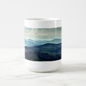 スモーク素晴らしマウンテンズナルPkパノラマ写真マグカップ コーヒーマグカップ (中央)