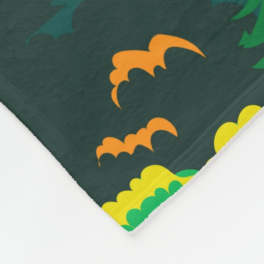 スモーク素晴らしマウンテンズ国立公園ヴィンテージ フリースブランケット (角)