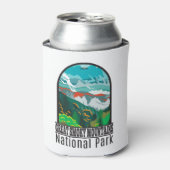 スモーク素晴らしマウンテンズ国立公園ヴィンテージ 缶クーラー (缶正面)