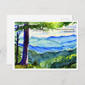 スモーク素晴らしマウンテンズ国立公園2 シーズンポストカード (正面/裏面)