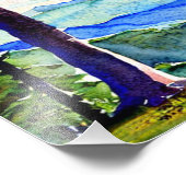 スモーク素晴らしマウンテンズ国立公園2 フォトプリント            (角)