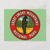 スモーク素晴らしマウンテンズ国立公園 – はがき (正面)