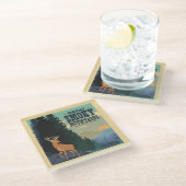 スモーク素晴らしマウンテンズ国立公園 ガラスコースター (アングル)