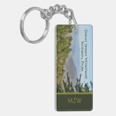 スモーク素晴らしマウンテンズ国立公園 キーホルダー (正面左)
