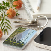 スモーク素晴らしマウンテンズ国立公園 キーホルダー (正面右)