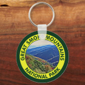 スモーク素晴らしマウンテンズ国立公園 キーホルダー (正面)