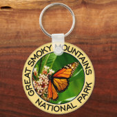 スモーク素晴らしマウンテンズ国立公園 キーホルダー (正面)