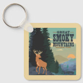 スモーク素晴らしマウンテンズ国立公園 キーホルダー (正面)