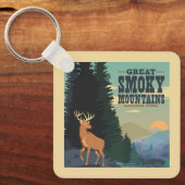スモーク素晴らしマウンテンズ国立公園 キーホルダー (正面)