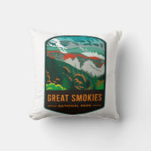 スモーク素晴らしマウンテンズ国立公園 クッション (正面)
