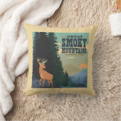 スモーク素晴らしマウンテンズ国立公園 クッション (ブランケット)