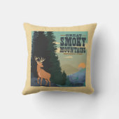 スモーク素晴らしマウンテンズ国立公園 クッション (裏面)