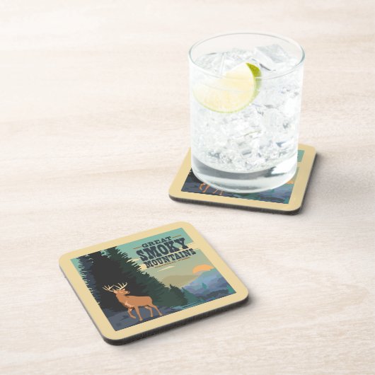スモーク素晴らしマウンテンズ国立公園 コースター (右側)