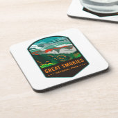 スモーク素晴らしマウンテンズ国立公園 コースター (左側)