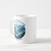 スモーク素晴らしマウンテンズ国立公園 コーヒーマグカップ (正面左)