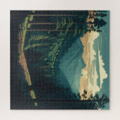 スモーク素晴らしマウンテンズ国立公園 ジグソーパズル (横)