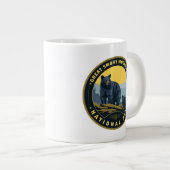 スモーク素晴らしマウンテンズ国立公園 ジャンボコーヒーマグカップ (正面右)