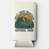 スモーク素晴らしマウンテンズ国立公園 スリム缶クーラー (裏面)