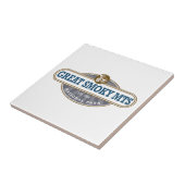 スモーク素晴らしマウンテンズ国立公園 タイル (側面)