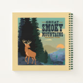 スモーク素晴らしマウンテンズ国立公園 ノートブック (裏面)