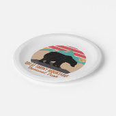 スモーク素晴らしマウンテンズ国立公園 ペーパープレート (アングル)