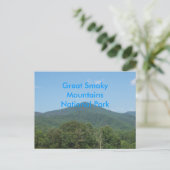 スモーク素晴らしマウンテンズ国立公園 ポストカード (スタンド正面)
