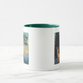 スモーク素晴らしマウンテンズ国立公園 マグカップ (中央)