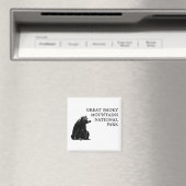 スモーク素晴らしマウンテンズ国立公園 マグネット (インサイチュ (食洗機))