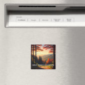 スモーク素晴らしマウンテンズ国立公園 マグネット (インサイチュ (食洗機))