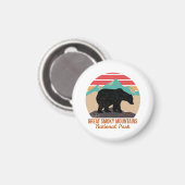 スモーク素晴らしマウンテンズ国立公園 マグネット (正面/裏面)