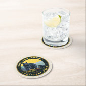 スモーク素晴らしマウンテンズ国立公園 ラウンドペーパーコースター (インサイチュ)