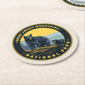 スモーク素晴らしマウンテンズ国立公園 ラウンドペーパーコースター (アングル)