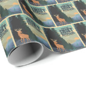 スモーク素晴らしマウンテンズ国立公園 ラッピングペーパー (ロールコーナー)